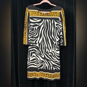 Animal Print Joseph Ribkoff Dress